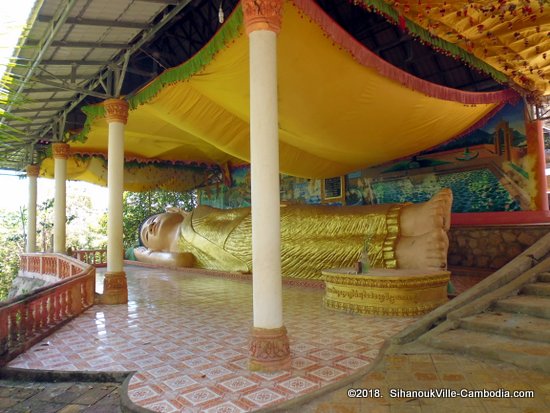 Wat Samathi in Ream National Park.  SihanoukVille, Cambodia.