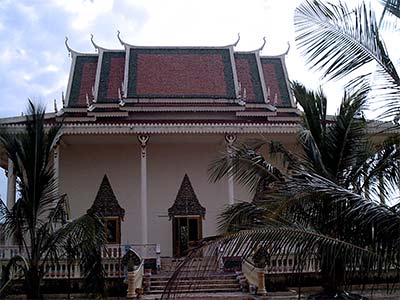 wat otres. buddhist temple in sihanoukville, cambodia